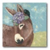 Pretty Donkey 16" X 16" Gallery-Wrapped Canvas Wall Art 2 Pretty Donkey 16" X 16" Gallery-Wrapped Canvas Wall Art -Courtside Market 797406 246c1d98 bb07 47ab 889f ccabb7078dd3