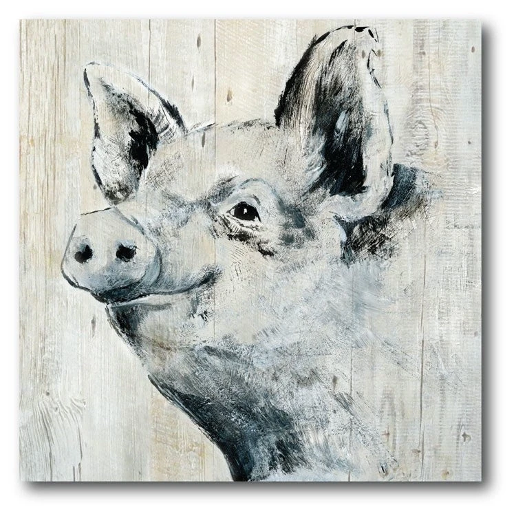 Howdy Neighbor II 24" X 24" Gallery-Wrapped Canvas Wall Art 3 Howdy Neighbor II 24" X 24" Gallery-Wrapped Canvas Wall Art