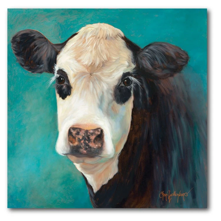 Miss Opal 30" X 30" Gallery-Wrapped Canvas Wall Art 3 Miss Opal 30" X 30" Gallery-Wrapped Canvas Wall Art