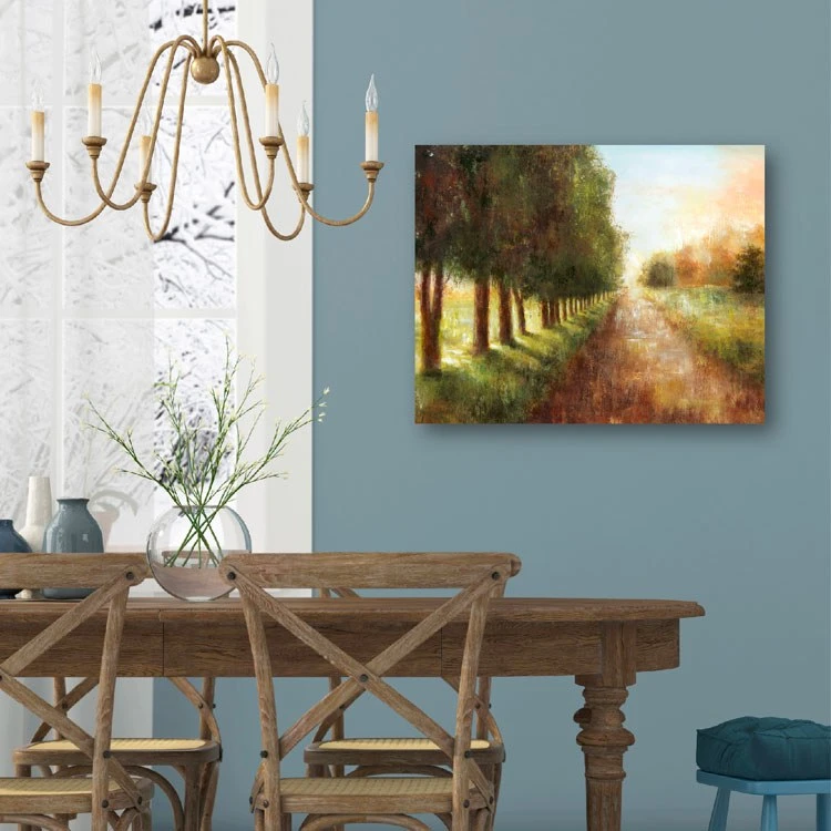 Country Church 16" X 20" Gallery-Wrapped Canvas Wall Art 4 Country Church 16" X 20" Gallery-Wrapped Canvas Wall Art - Image 2
