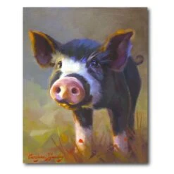 Jasmine 20" X 24" Gallery-Wrapped Canvas Wall Art