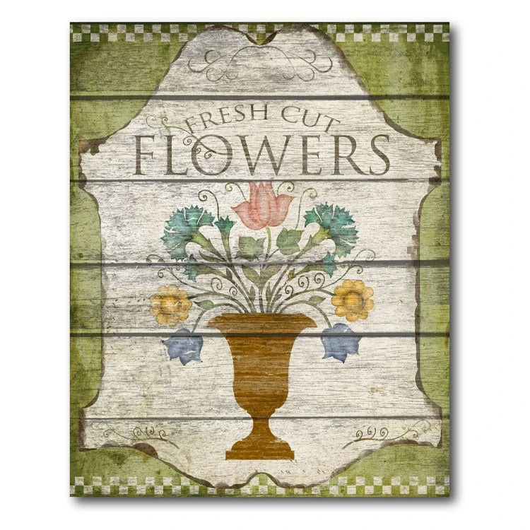 Fresh Cut Flowers 16" X 20" Gallery-Wrapped Canvas Wall Art 3 Fresh Cut Flowers 16" X 20" Gallery-Wrapped Canvas Wall Art