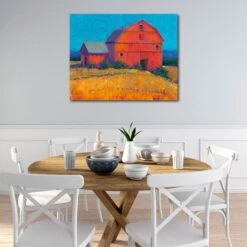 Colorful Barn View I 16" X 20" Gallery-Wrapped Canvas Wall Art 5 Colorful Barn View I 16" X 20" Gallery-Wrapped Canvas Wall Art -Courtside Market 797581 1 82369e58 c53e 4a1c b5d0 ed4a2e5c29dc