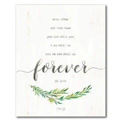 Forever - A Whole Lot Of Love 16" X 20" Gallery-Wrapped Canvas Wall Art