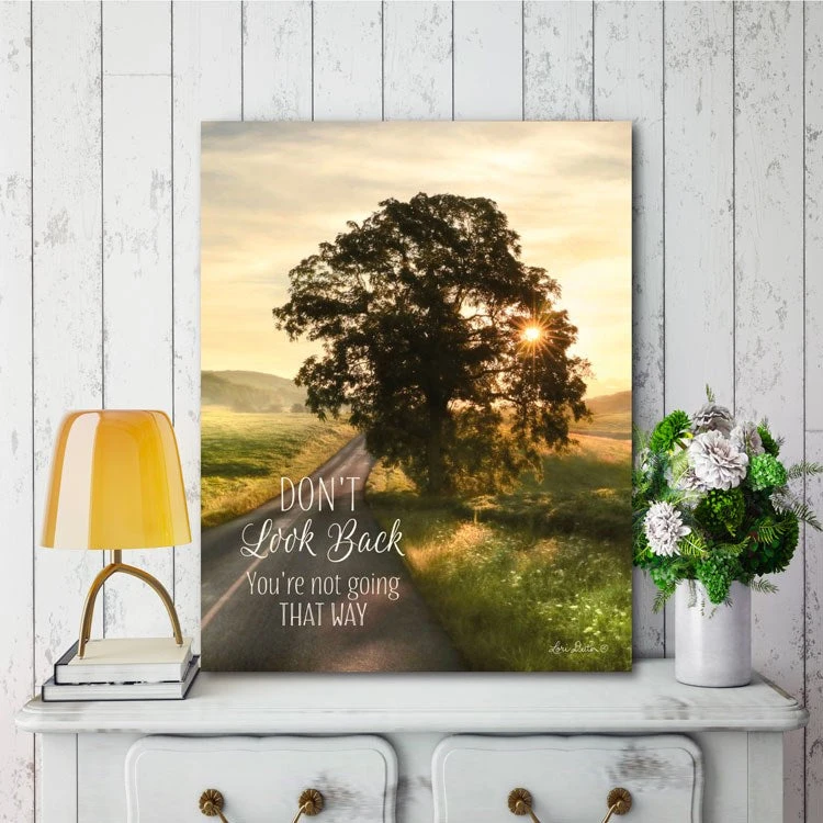 Don't Look Back 16" X 20" Gallery-Wrapped Canvas Wall Art 4 Don't Look Back 16" X 20" Gallery-Wrapped Canvas Wall Art - Image 2