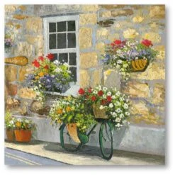 Chicken Soup For The Soul The Flower Shop 30" X 30" Gallery-Wrapped Canvas Wall Art