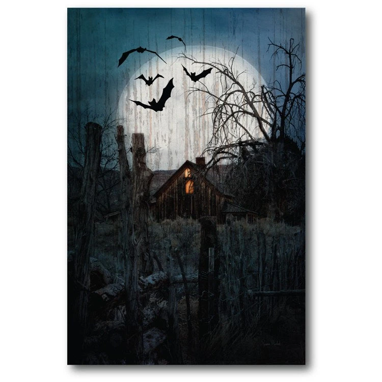 Spook House 18" X 26" Gallery-Wrapped Canvas Wall Art 3 Spook House 18" X 26" Gallery-Wrapped Canvas Wall Art