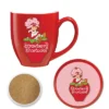 Courtside Market Strawberry Shortcake Love 16 Oz Mug & Ceramic Coaster Set -Courtside Market GUEST 8c007996 c2ea 43a9 a97f f934ba7ece9d
