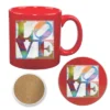 Courtside Market Love RED 20 Oz Mug & Ceramic Coaster Set 1 Courtside Market Love RED 20 Oz Mug & Ceramic Coaster Set -Courtside Market GUEST 9e864228 3853 46a3 a00b a7f5f937a0d5