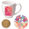 Courtside Market Candy Hearts Love And Laugh 16 Oz Mug & Ceramic Coaster Set -Courtside Market GUEST dd8887a8 d0d8 4745 9565 3ae8ded14889