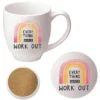 Courtside Market Everything Will Work Out 16 Oz Mug & Ceramic Coaster Set -Courtside Market GUEST e1b7fd3e 1839 43fe 966c 7a46c30f4bb9